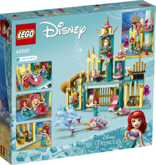 LEGO® Disney Princess™ 43207 Arielles Unterwasserschloss1