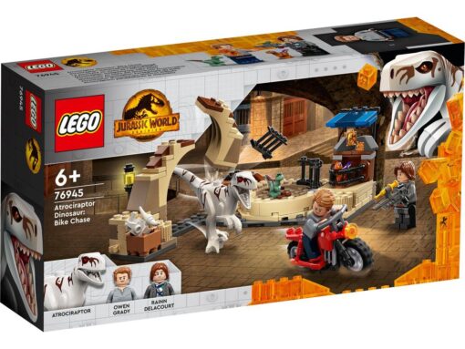 LEGO® Jurassic World™ 76945 Atrociraptor  Motorradverfolgungsjagd