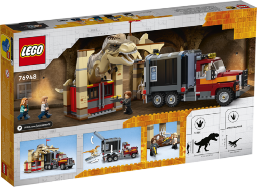 LEGO® Jurassic World™ 76948 T. Rex & Atrociraptor  Dinosaurier-Ausbruch1