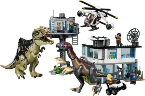 LEGO® Jurassic World™ 76949 Giganotosaurus & Therizinosaurus Angriff2