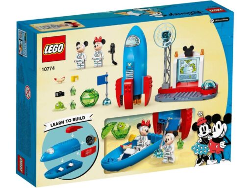 LEGO® Mickey and Friends 10774 Mickey Mouse & Minnie Mouse's Weltraumrakete1