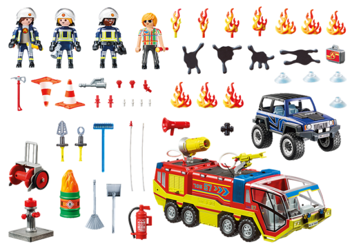 PLAYMOBIL® 70557 City Action Feuerwehreinsatz mit Löschfahrzeug1
