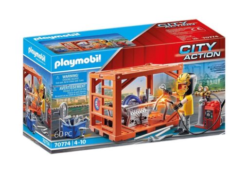 PLAYMOBIL® 70774 City Action Containerfertigung