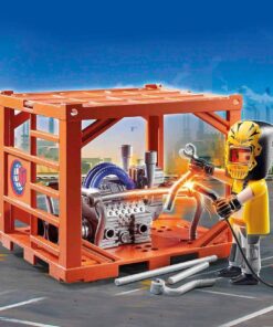 PLAYMOBIL® 70774 City Action Containerfertigung2