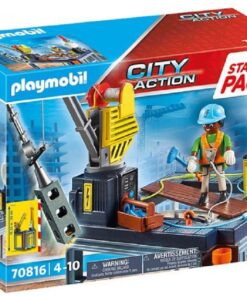 PLAYMOBIL® City Action Starter Pack Baustelle mit Seilwinde