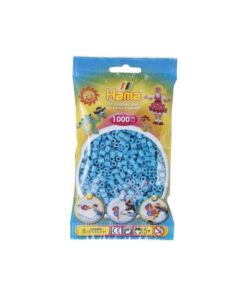 Perlen-Beutel 1000 Stück, azurblau