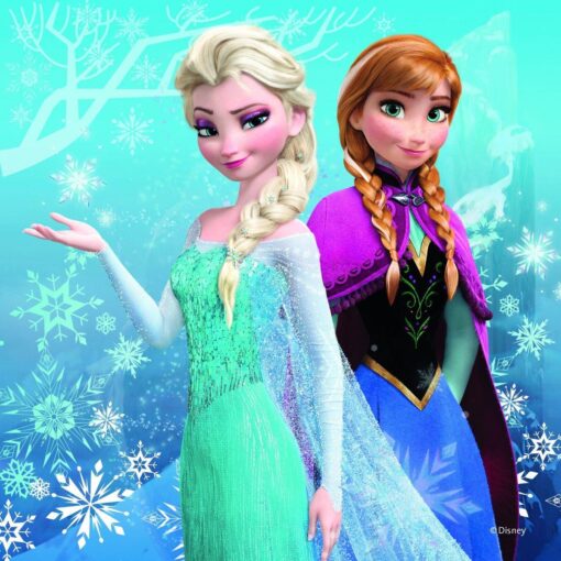 Puzzle Disney Frozen Abenteuer im Winterland, 3 x 49 Teile2