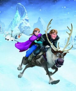Puzzle Disney Frozen Abenteuer im Winterland, 3 x 49 Teile3
