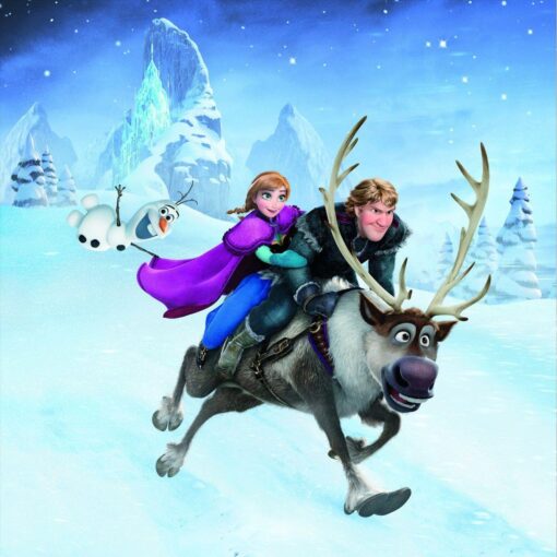 Puzzle Disney Frozen Abenteuer im Winterland, 3 x 49 Teile3