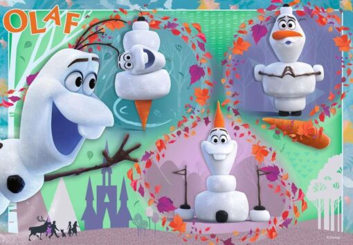 Ravensburger Disney Frozen II - Alle lieben Olaf, 2 x 12 Teile1