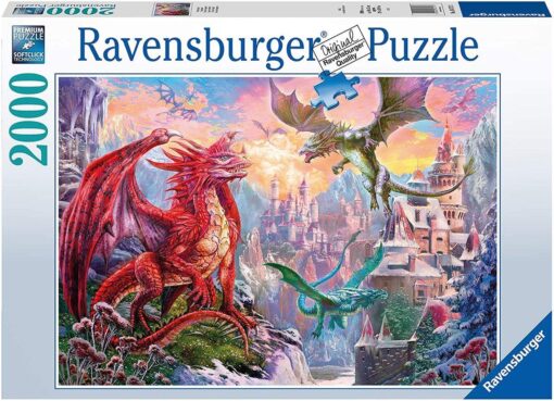 Ravensburger Fantasy Puzzle  Drachenland  2000 Teile