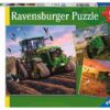 Ravensburger Kinderpuzzle 05173 - John Deere in Aktion - 3x49 Teile