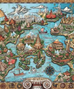 Ravensburger Puzzle 16728 - Geheimnisvolles Atlantis, 1000 Teile1
