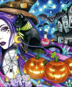 Ravensburger Puzzle Halloween, 1000 Teile1