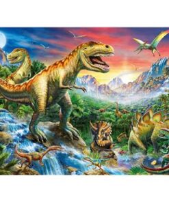 Ravensburger-XXL-Puzzle-Bei-den-Dinosauriern-100-Teile1
