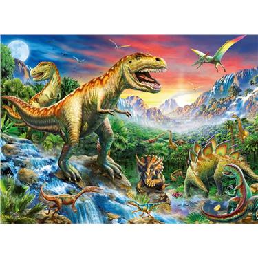 Ravensburger-XXL-Puzzle-Bei-den-Dinosauriern-100-Teile1