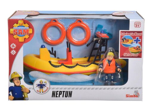 Sam Neptune Boot mit Figur