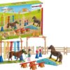 Schleich 42481 Farm World Spielset - Pony Agility Training
