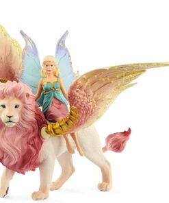 Schleich 70714 bayala® Elfe auf geflügeltem Löwe1