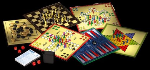 Schmidt 49120 - Raccolta Di Giochi Da Tavolo Classici, Versione Tedesca (Importato) - 6