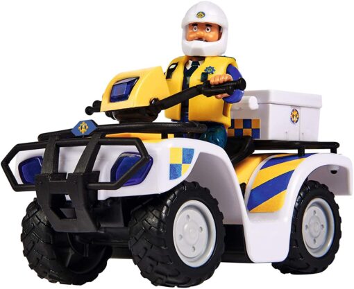 Simba Feuerwehrmann Sam Polizei Quad mit Figur2