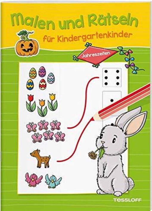 Tessloff Malen und Rätseln für Kindergartenkinder