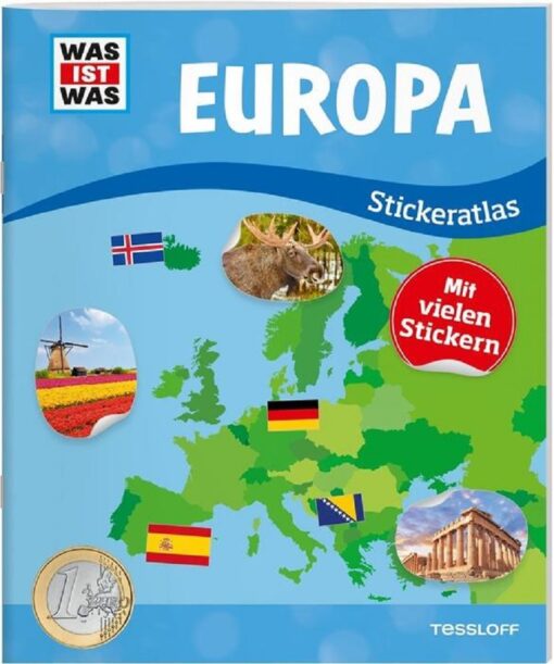 Tessloff WAS IST WAS Stickeratlas Europa