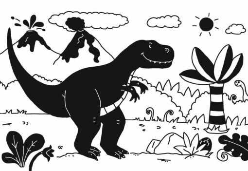 Tessloff Zaubermalbuch. Dinosaurier1