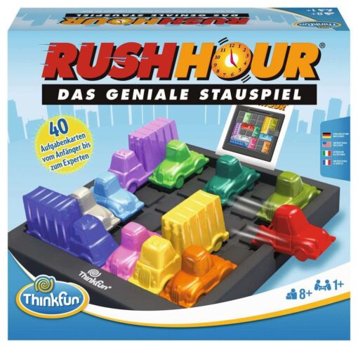 ThinkFun Rush Hour - Das geniale Stauspiel und bekannte Logikspiel