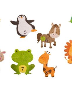 Triple A Toys Babysticker Meilensteine, 12 Sticker mit Tiermotiv1