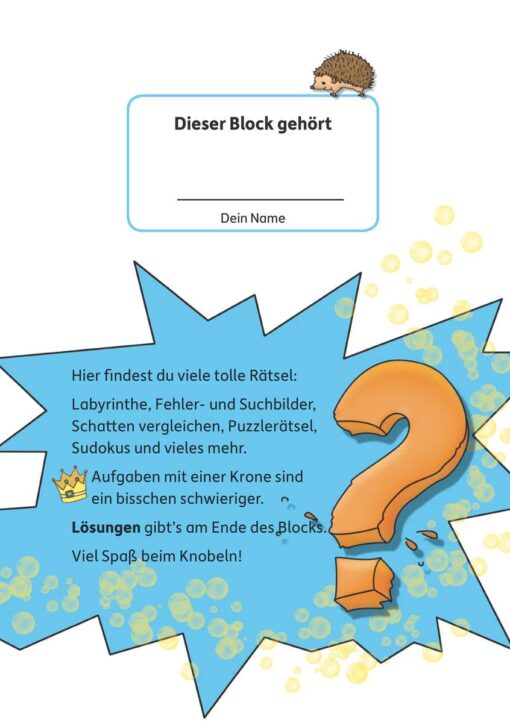 Verlag Rätselblock1