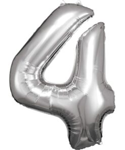 amscan-folienballon-zahl-4-silber-7AB695441