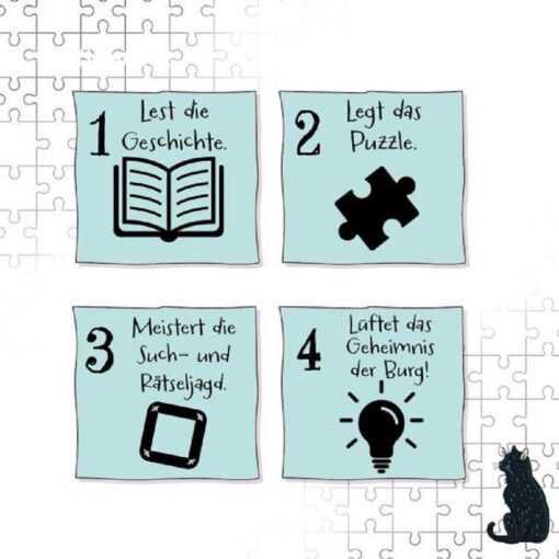 KOSMOS Story Puzzle- Die Schule der magischen Tiere Endlich ausgegeistert!1