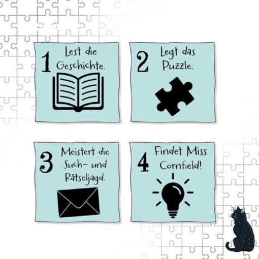 KOSMOS Story Puzzle  Die Schule der magischen Tiere Fürchterlich feierlich!1