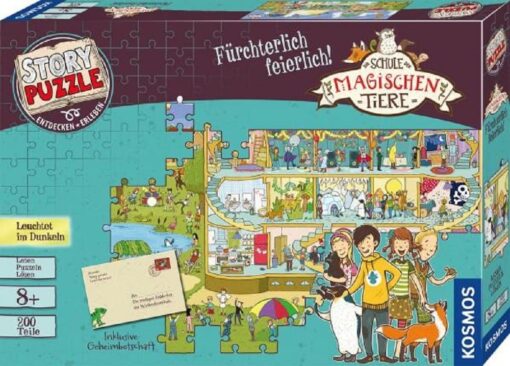 KOSMOS Story Puzzle  Die Schule der magischen Tiere Fürchterlich feierlich!