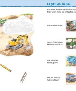 Tessloff WAS IST WAS Kindergarten - Malen, Rätseln, Stickern  Große Fahrzeuge2