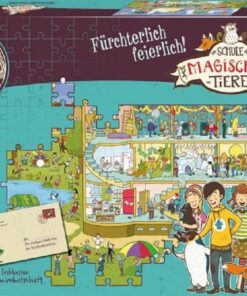 KOSMOS Story Puzzle  Die Schule der magischen Tiere Fürchterlich feierlich!