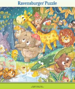 Ravensburger Kinderpuzzle 05177 - Es regnet! - 30-48 Teile