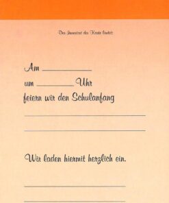 Einladungen zum Schulanfang, 5 Stück, sortiert1.jpeg