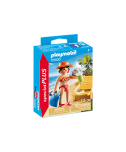 PLAYMOBIL-70300-Special-Plus-Urlauberin-mit-Liegestuhl