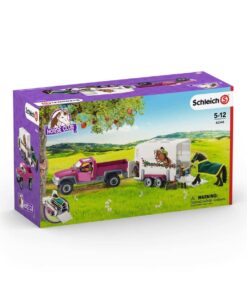 Schleich Horse Club Pick-up mit Pferdeanhänger.jpg