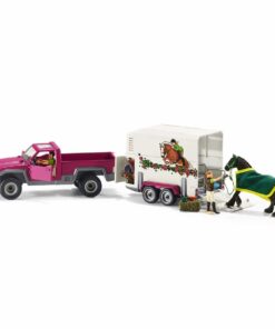 Schleich Horse Club Pick-up mit Pferdeanhänger1.jpg