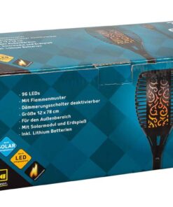 Solar Gartenfackel mit 96 LED, Flammenmuster, ca. 78 cm4.jpg